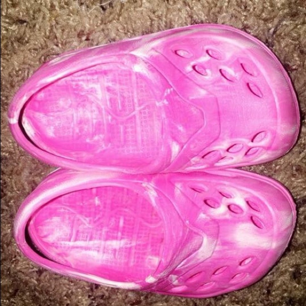 Pink Baby girl Crocs